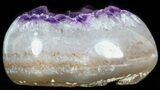 Purple Amethyst Crystal Heart - Uruguay #46200-1